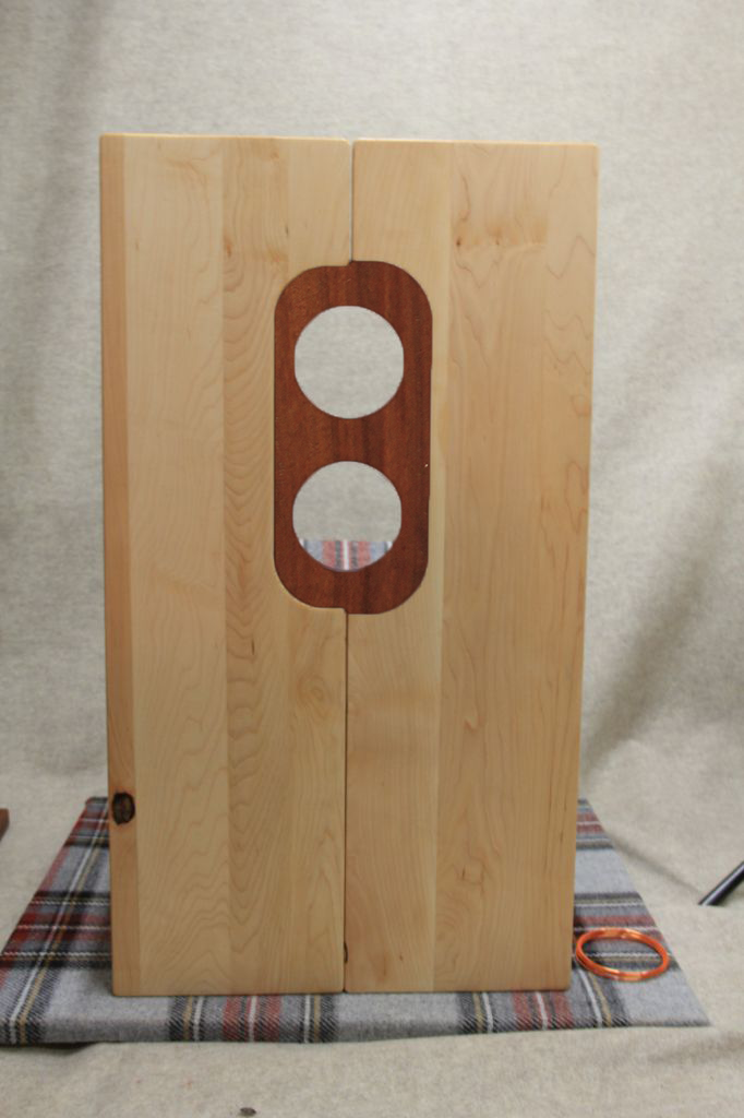 Customizable Walnut Hardwood folding Transit Sprinter van RV tabletop w/cup holders. Use w/ Lagun table mount