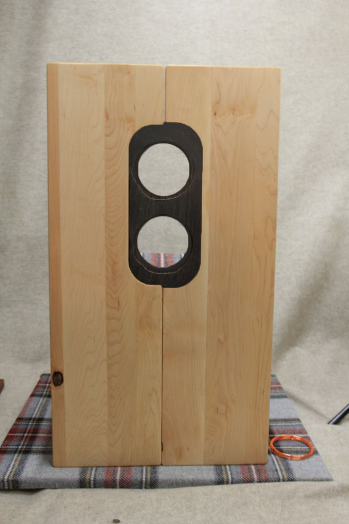 Customizable Walnut Hardwood folding Transit Sprinter van RV tabletop w/cup holders. Use w/ Lagun table mount